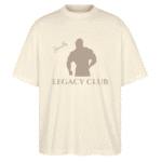 Legacy club t shirt natural raw front