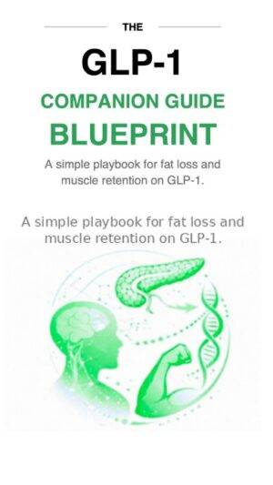 GLP 1 meal plan pdf page showing weight loss meal plan guidance and what to eat on GLP 1