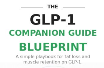 GLP 1 meal plan pdf page showing weight loss meal plan guidance and what to eat on GLP 1